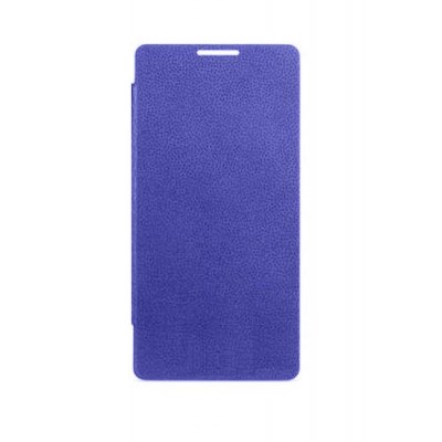 Flip Cover For Celkon Charm Spin Blue By - Maxbhi.com