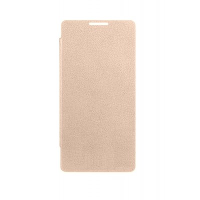 Flip Cover For Celkon Charm Spin Gold By - Maxbhi.com