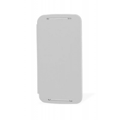 Flip Cover For Motorola Moto G 4g 2nd Gen White By - Maxbhi.com