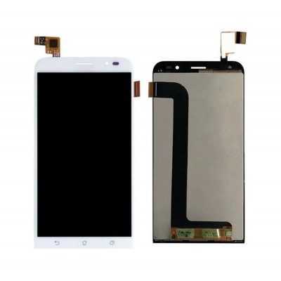 Lcd With Touch Screen For Asus Zenfone Go Zb552kl White By - Maxbhi Com