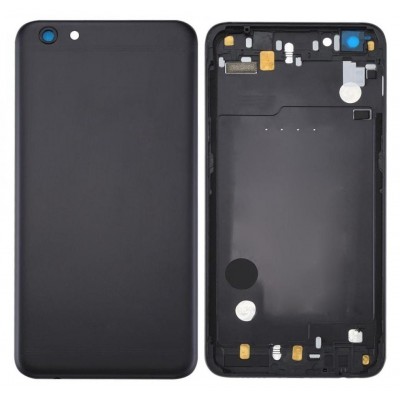 Back Panel Cover For Oppo R9s Plus Black - Maxbhi Com