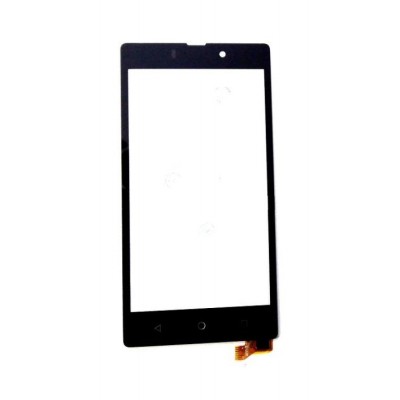 Touch Screen Digitizer For Lyf Wind 7s Black By - Maxbhi.com
