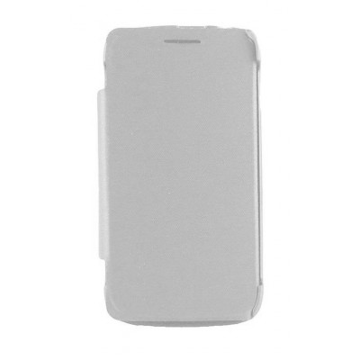 Flip Cover For Iball Andi 4f Waves Silver By - Maxbhi.com