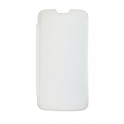 Flip Cover For Intex Aqua N2 White By - Maxbhi.com