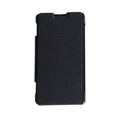 Flip Cover For Intex Plasma Black By - Maxbhi.com