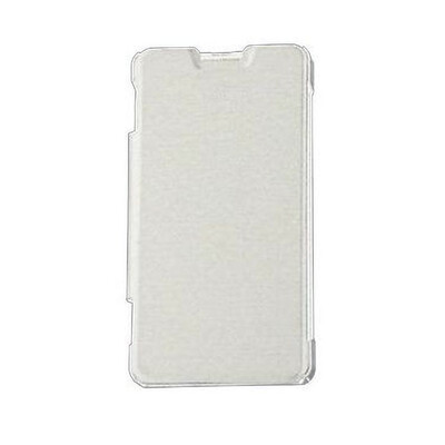 Flip Cover For Intex Plasma White By - Maxbhi.com