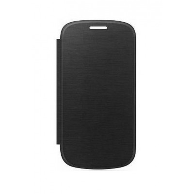 Flip Cover For Spice Mi435 Stellar Nhance Black By - Maxbhi.com