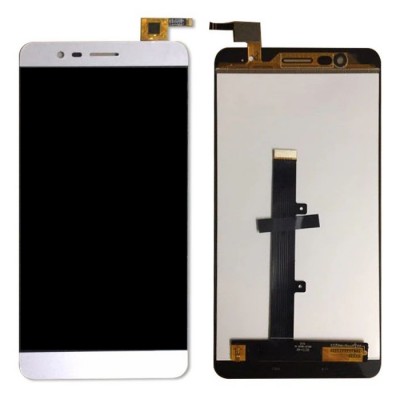 Lcd With Touch Screen For Blu Studio One Plus White By - Maxbhi Com