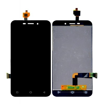 Lcd With Touch Screen For Karbonn Titanium Vista 4g Black By - Maxbhi Com