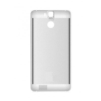 Back Panel Cover For Oukitel K6000 Pro Silver - Maxbhi Com