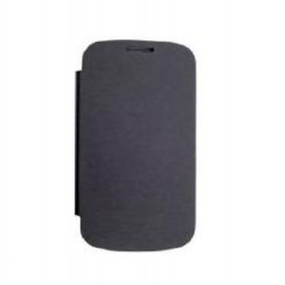 Flip Cover For Celkon A105 Plus Signature Vista Black By - Maxbhi.com