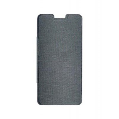 Flip Cover For Intex Cloud Y13 Plus Black By - Maxbhi.com