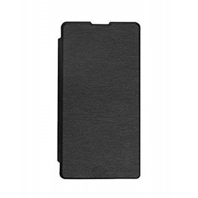 Flip Cover For Videocon A24 Black By - Maxbhi.com