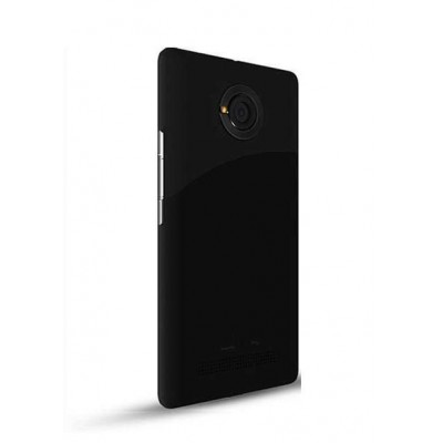 Back Panel Cover For Yu Yunique Plus Black - Maxbhi.com