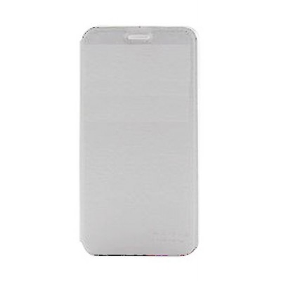 Flip Cover For Celkon A15 Campus White By - Maxbhi.com