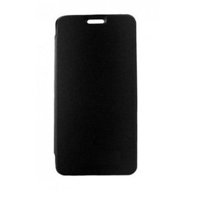 Flip Cover For Karbonn Smart A66 Black By - Maxbhi.com