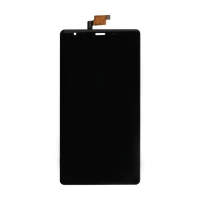 Lcd With Touch Screen For Leagoo Shark 1 Black By - Maxbhi.com