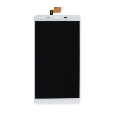 Lcd With Touch Screen For Leagoo Shark 1 White By - Maxbhi.com