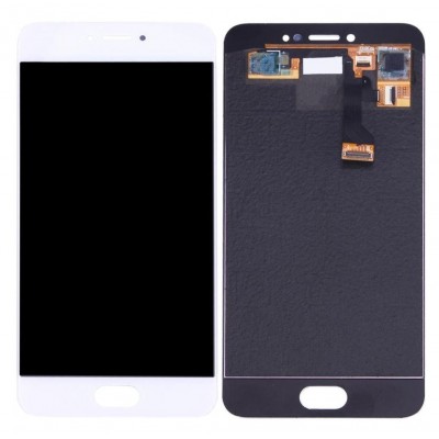 Lcd With Touch Screen For Meizu Pro 6 White By - Maxbhi Com