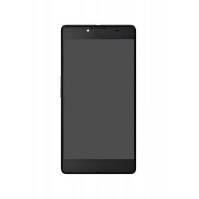 Lcd With Touch Screen For Yu Yunique Plus Black By - Maxbhi.com