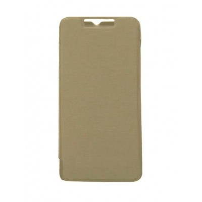 Flip Cover For Intex Aqua 3g Pro Q Champagne By - Maxbhi.com