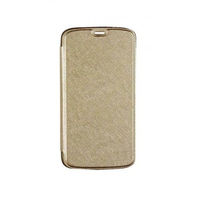 Flip Cover For Panasonic T44 Lite Champagne By - Maxbhi.com