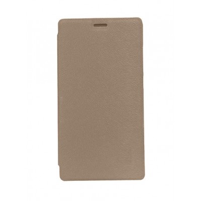 Flip Cover For Posh Kick X511 Gold By - Maxbhi.com