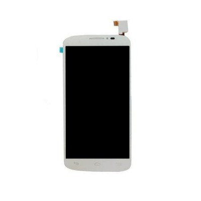 Lcd With Touch Screen For Alcatel One Touch Pop C7 White By - Maxbhi.com
