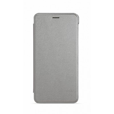 Flip Cover For Micromax Canvas Fire 5 Silver By - Maxbhi.com