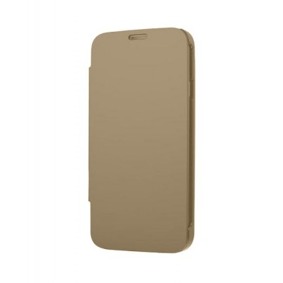 Flip Cover For Samsung Galaxy S5 Neo Gold By - Maxbhi.com