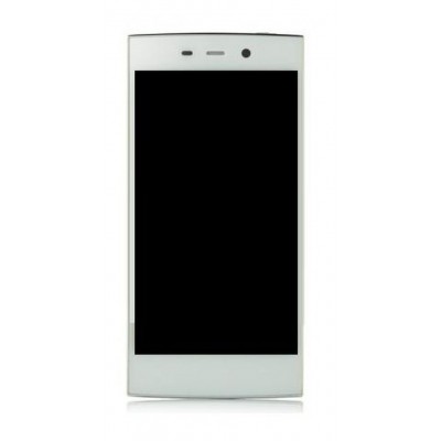 Lcd With Touch Screen For Iuni U2 White By - Maxbhi.com
