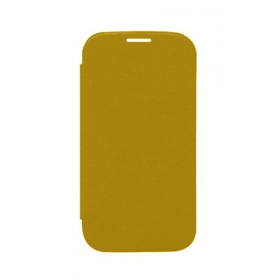 Flip Cover For Alpha Feather Yellow By - Maxbhi.com