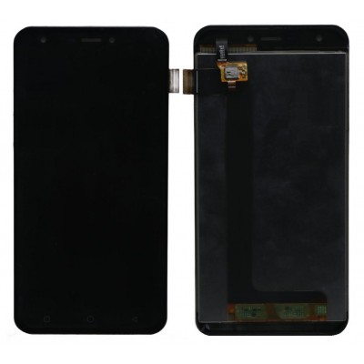 Lcd With Touch Screen For Intex Cloud Q11 Blue By - Maxbhi Com