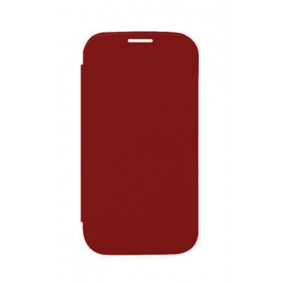 Flip Cover For Jivi Jv X606 Red By - Maxbhi.com