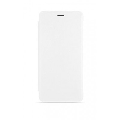 Flip Cover For Alcatel Idol 4 White By - Maxbhi.com