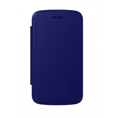Flip Cover For Intex Cloud Fame Blue By - Maxbhi.com