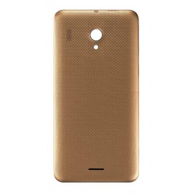 Back Panel Cover For Intex Aqua Pro 4g Champagne - Maxbhi.com