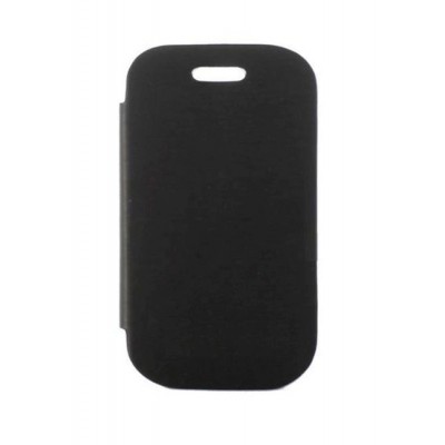 Flip Cover For Celkon A67 Smartron Black By - Maxbhi.com