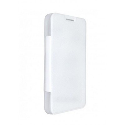 Flip Cover For Earth Apollo A1 White By - Maxbhi.com