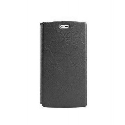Flip Cover For Videocon Q1 V500k Black By - Maxbhi.com