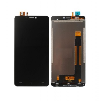 Lcd With Touch Screen For Cubot Max Grey By - Maxbhi Com