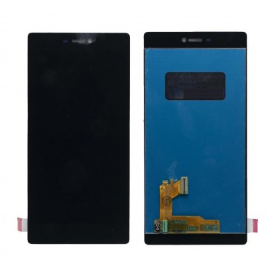 Lcd With Touch Screen For Huawei P8 Black By - Maxbhi Com