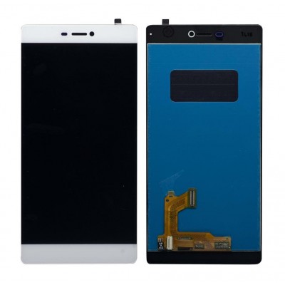 Lcd With Touch Screen For Huawei P8 White By - Maxbhi Com