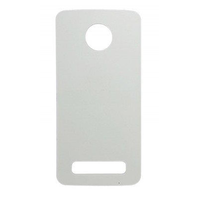 Back Panel Cover For Moto Z Play 64gb White - Maxbhi Com