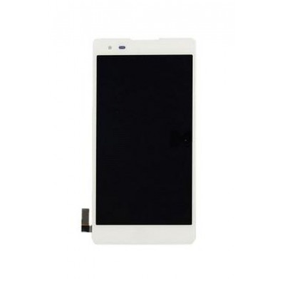 Lcd With Touch Screen For Lg X Style White By - Maxbhi.com