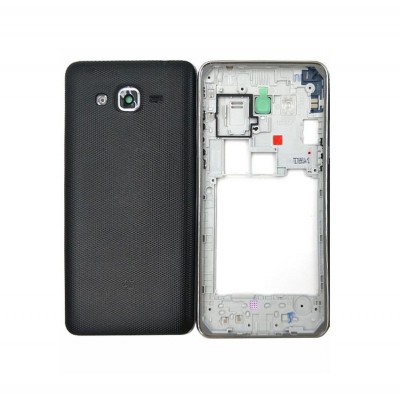 Full Body Housing For Samsung Galaxy Grand Prime Plus Black - Maxbhi Com