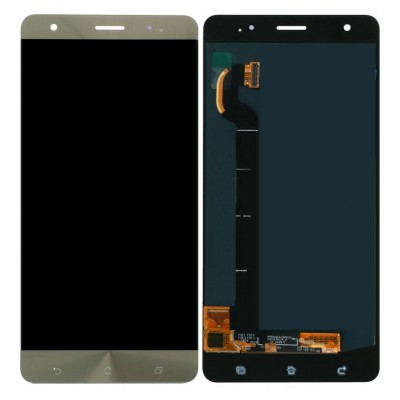 Lcd With Touch Screen For Asus Zenfone 3 Deluxe 256gb Gold By - Maxbhi Com