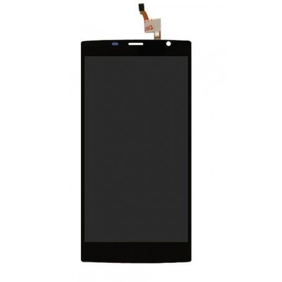 Lcd With Touch Screen For Leagoo Elite 5 Black By - Maxbhi.com