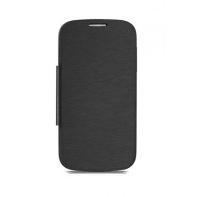 Flip Cover For Alcatel One Touch Pop C5 Black By - Maxbhi.com