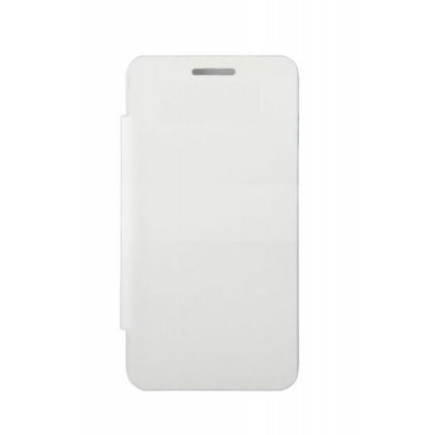 Flip Cover For Karbonn Smart A29 White By - Maxbhi.com